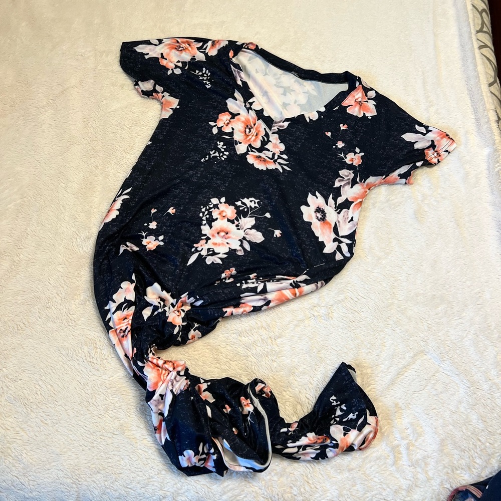 Floral maxi dress